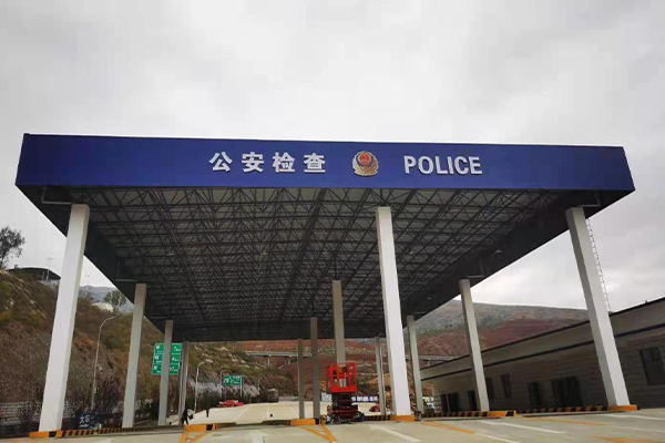 灯塔网架结构屋顶